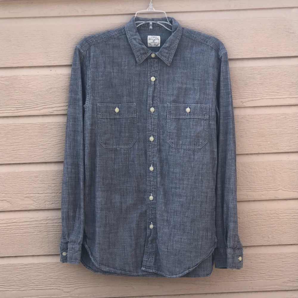 Gray J. Crew Button Up